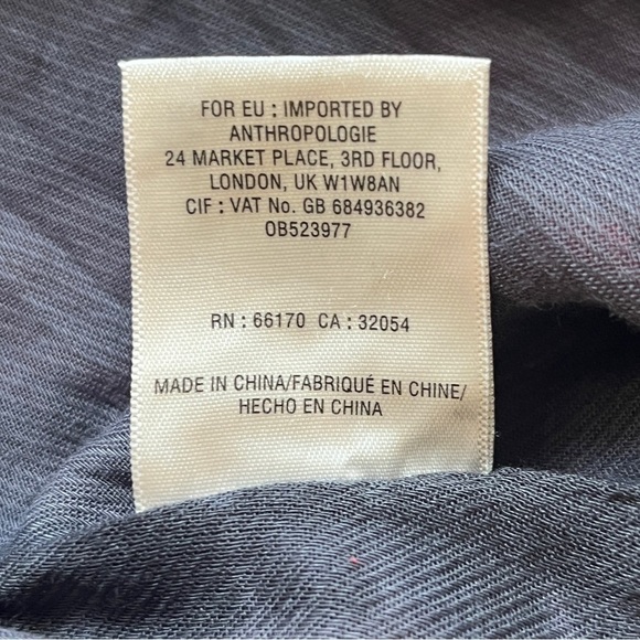 Anthropologie Elevenses Roxanne Vest Flannel Red Black Buffalo Plaid Check Sz S - Picture 6 of 16